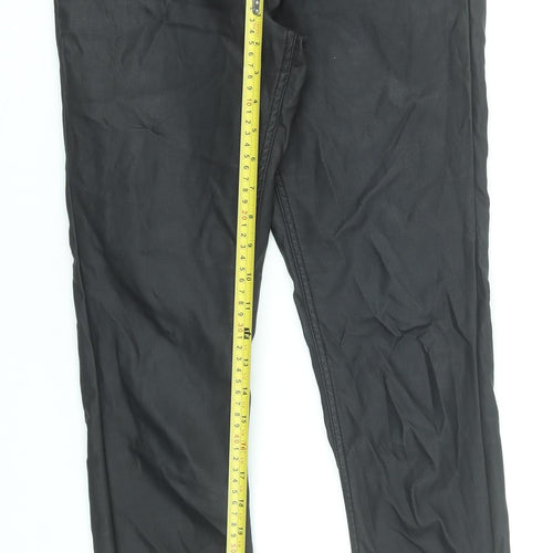 New Look Women’s Black Skinny Tall Jeans UK 12 High Rise Viscose Blend