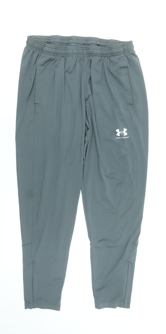Under Armour Men's Grey XL Jogger Trousers Stretch Breathable