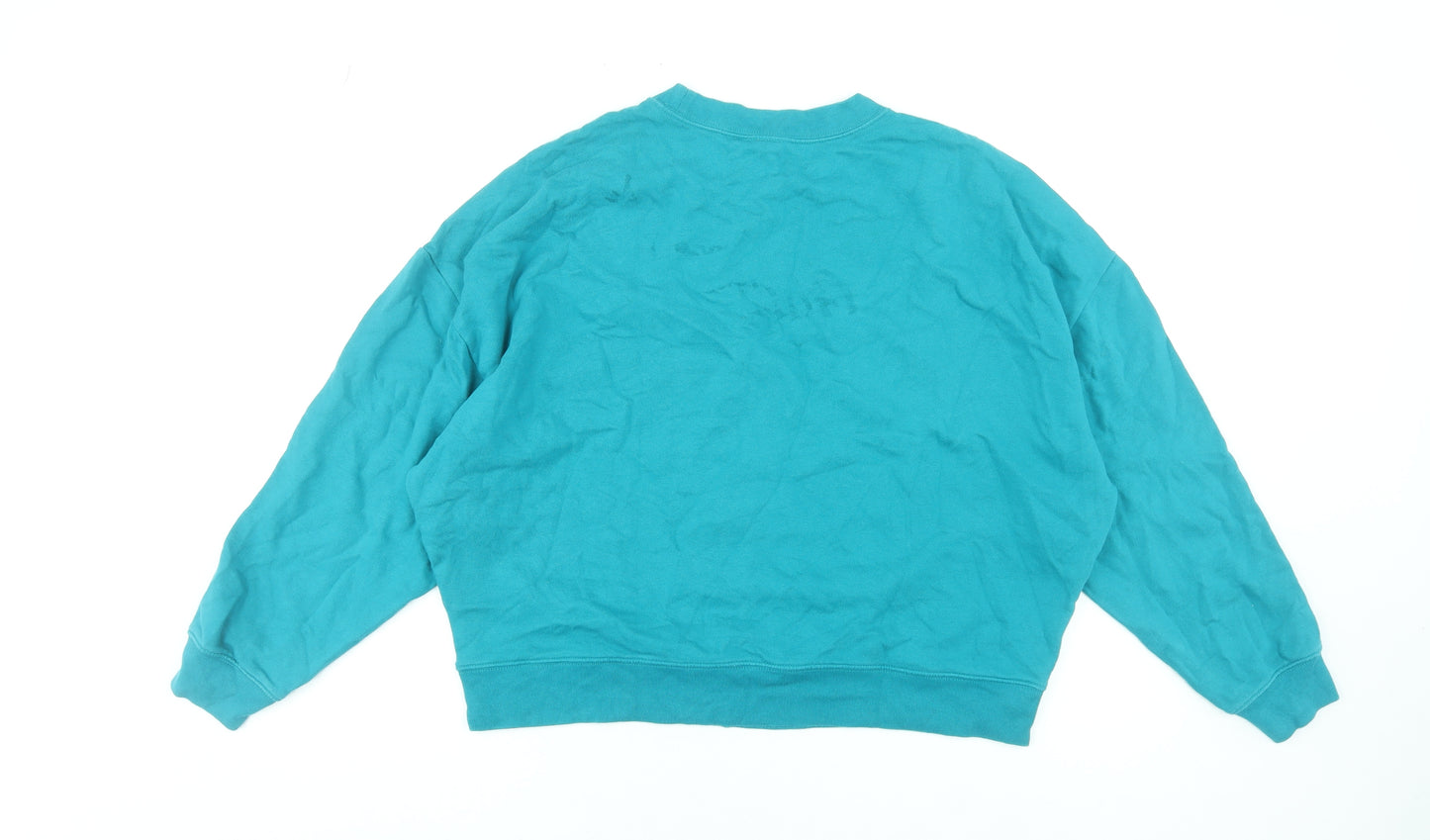 GAP Women’s Teal California Original Sweatshirt M Cotton Blend