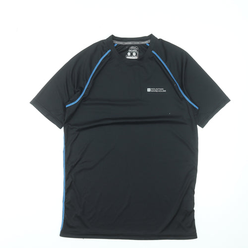 Mountain Warehouse Mens Black Short Sleeve ISOCool T-Shirt Size S