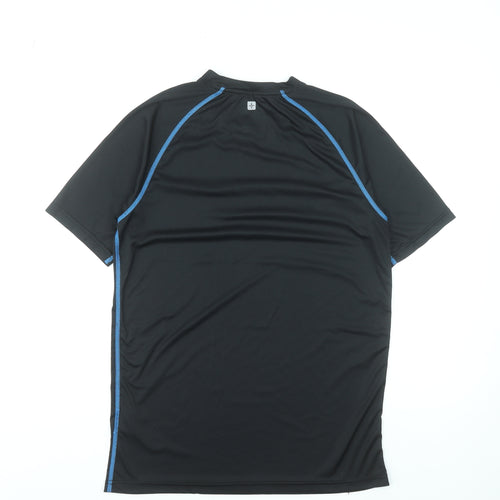 Mountain Warehouse Mens Black Short Sleeve ISOCool T-Shirt Size S