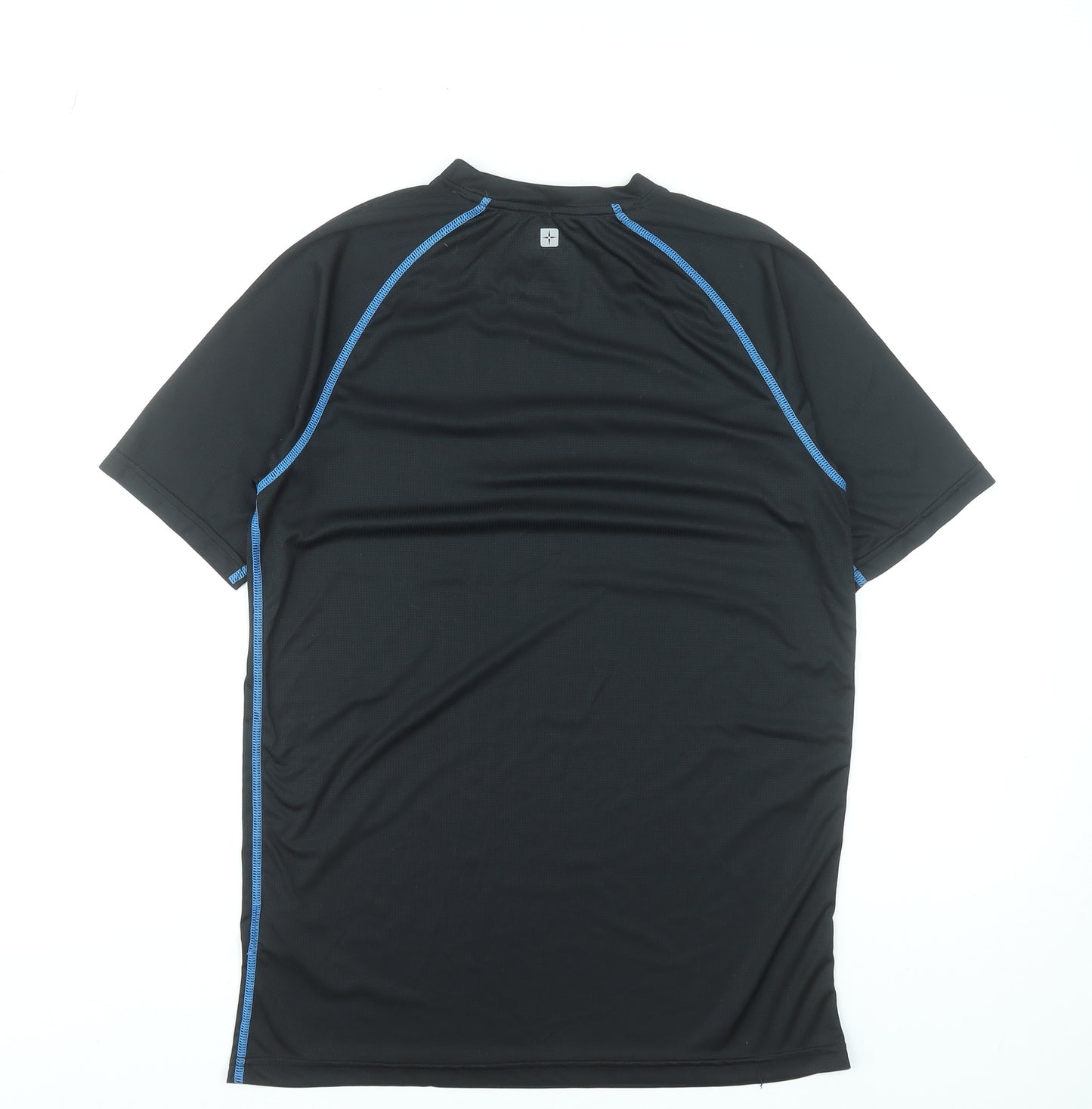 Mountain Warehouse Mens Black Short Sleeve ISOCool T-Shirt Size S