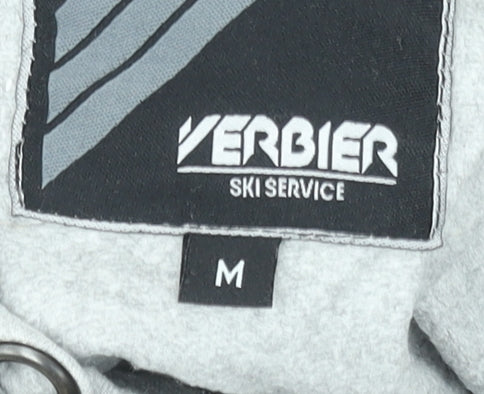 Verbier Ski Service Women's Grey Pullover Sweatshirt Size M