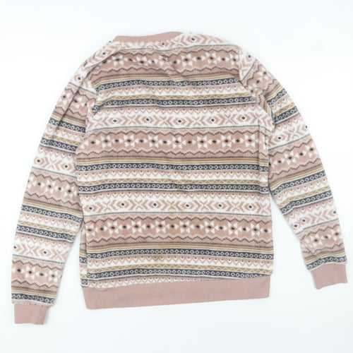 St. Bernard for Dunnes Stores Women's Beige Fair Isle Pullover Sweatshirt Small