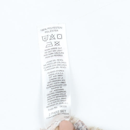 St. Bernard for Dunnes Stores Women's Beige Fair Isle Pullover Sweatshirt Small