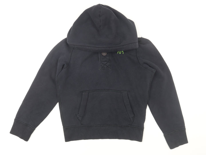 Abercrombie & Fitch Men's Black Small Hooded Basic Jacket