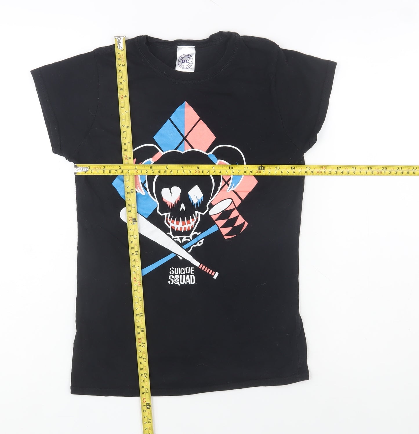 DC Comics Originals Women’s Black Harley Quinn T-Shirt Size M