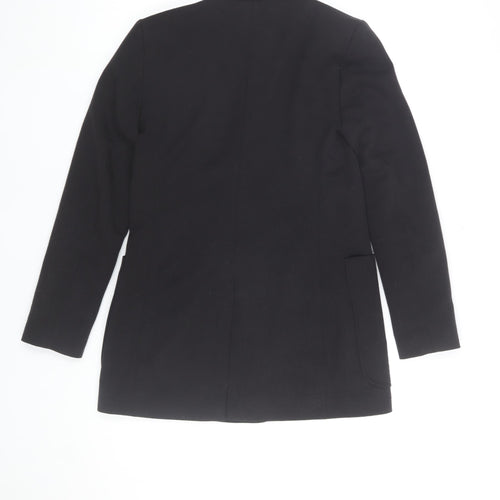 Topshop Women's Black UK 6 Classic Single-Breasted Blazer