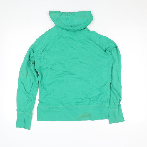 New Look Womens Green Full Zip Hoodie Size 12 Pittsburgh Athletics