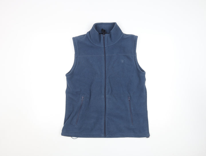 James Pringle Women’s Blue Fleece Bodywarmer Waistcoat Size S