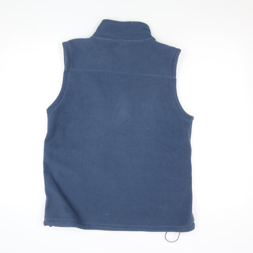 James Pringle Women’s Blue Fleece Bodywarmer Waistcoat Size S