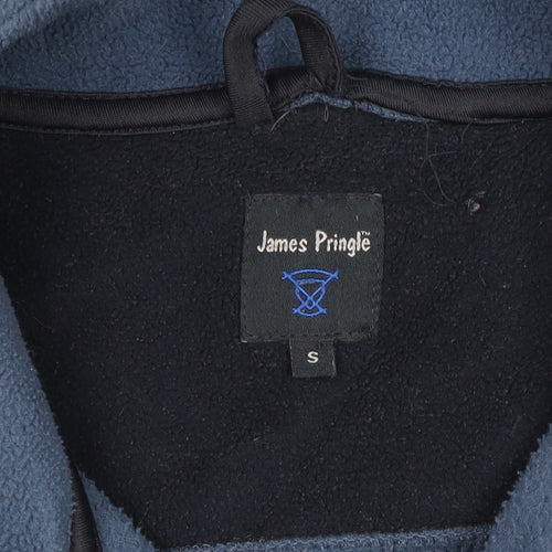 James Pringle Women’s Blue Fleece Bodywarmer Waistcoat Size S