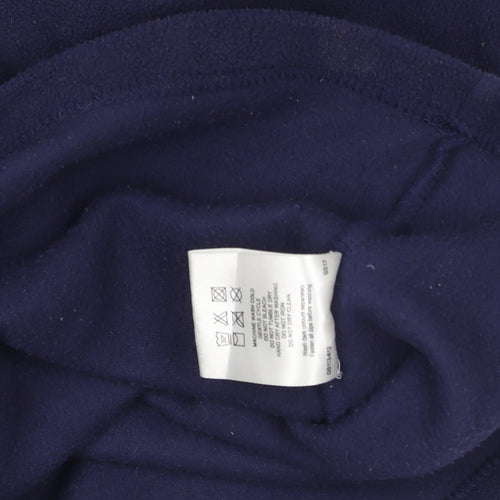 Freedom Trail Women's Blue Size 10 Fleece 1/4 Zip Pullover Top