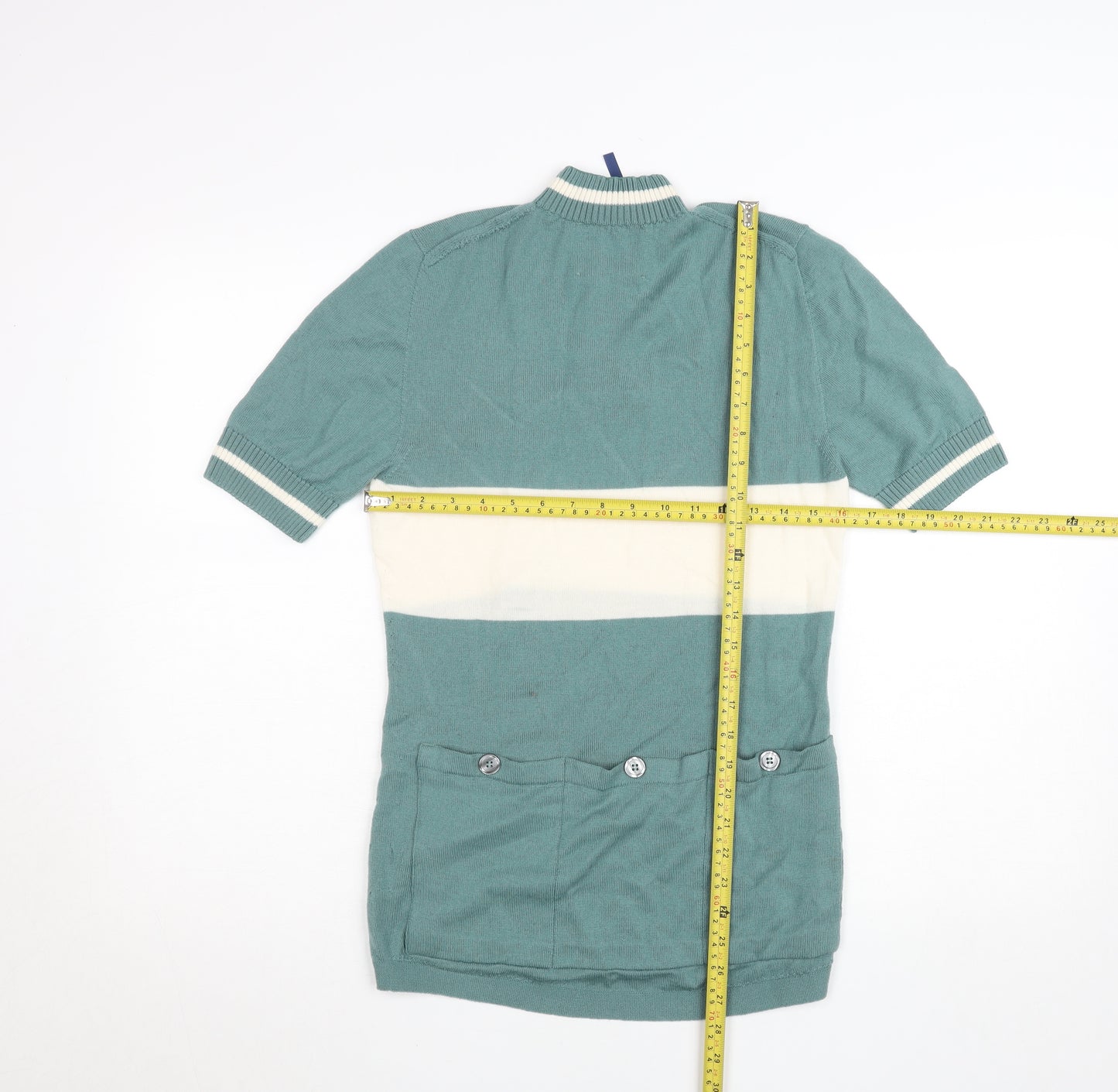 Juracycle Women’s Green Vintage Cycling Shift Dress XS