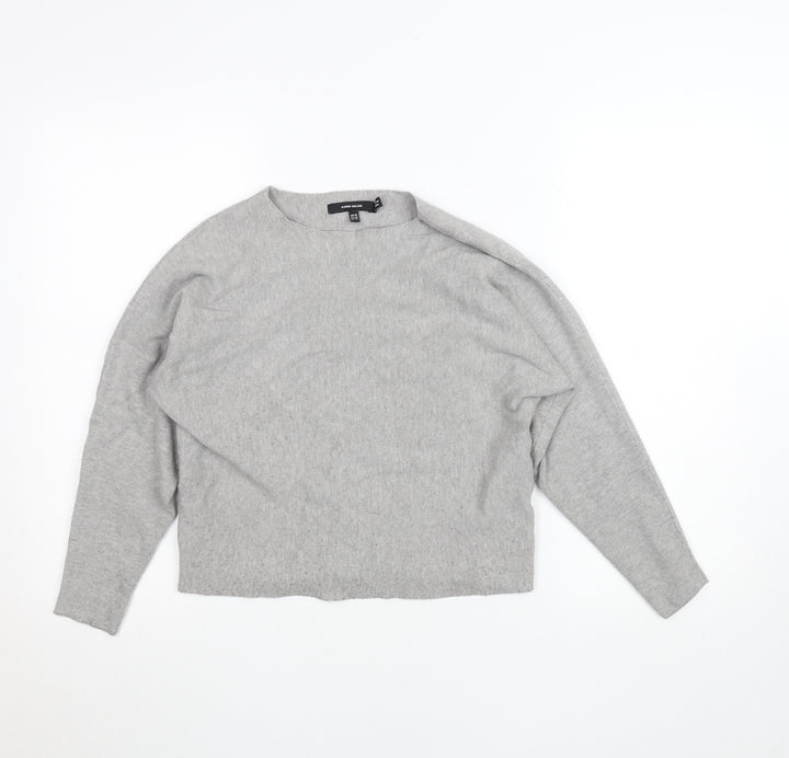 Karen Millen Women's Grey Knit Pullover Jumper XS