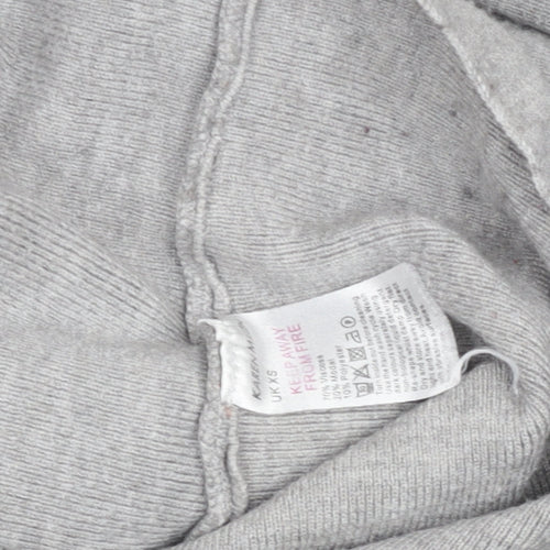 Karen Millen Women's Grey Knit Pullover Jumper XS