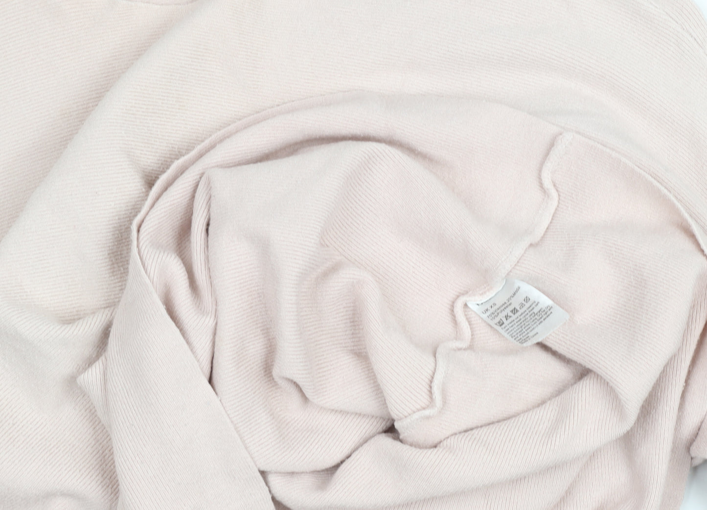 Karen Millen Women’s Beige Crew Neck XS Long Sleeve Pullover Jumper