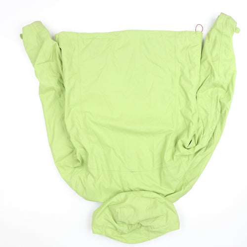 Quechua Womens Green Waterproof Hooded Rain Jacket Size 14