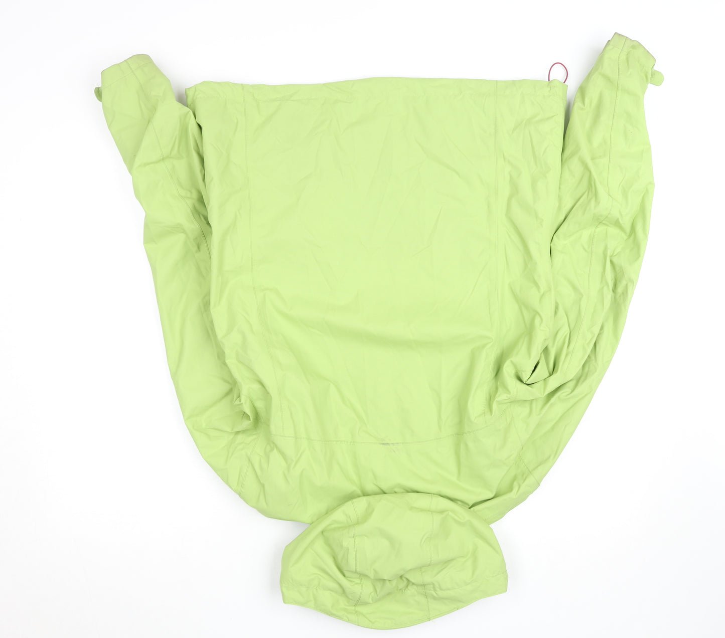 Quechua Womens Green Waterproof Hooded Rain Jacket Size 14