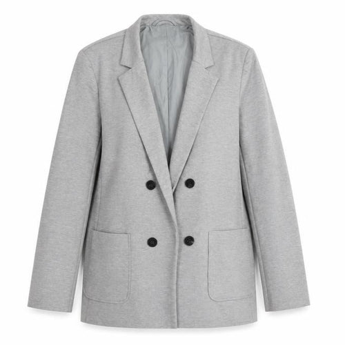 Dorothy Perkins Women’s Grey Blazer UK 10 Classic Mid-Length Jacket
