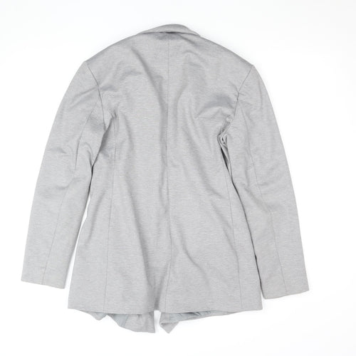 Dorothy Perkins Women’s Grey Blazer UK 10 Classic Mid-Length Jacket