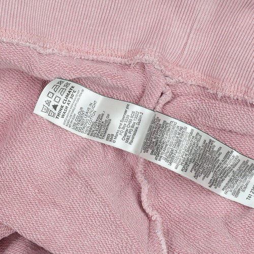 Marks and Spencer Women Pink Large New York City Cotton Sweatshirt
