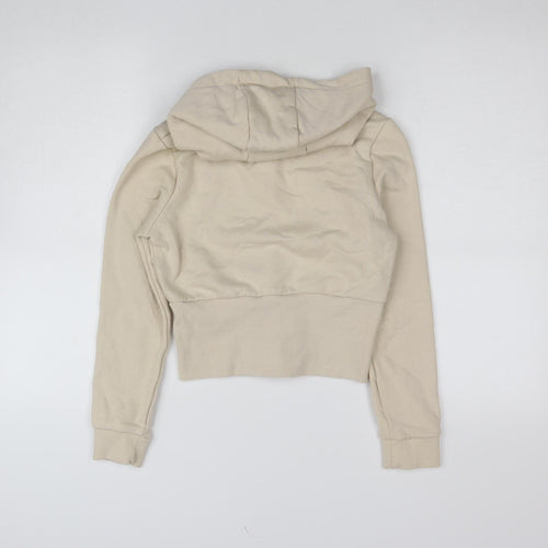 Holyfield Girls Beige Full Zip Hoodie Sweatshirt 10-12 Years