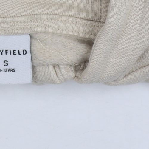 Holyfield Girls Beige Full Zip Hoodie Sweatshirt 10-12 Years