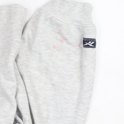 Reebok Essentials Women Grey Size 14 Pullover Hoodie Sweatshirt