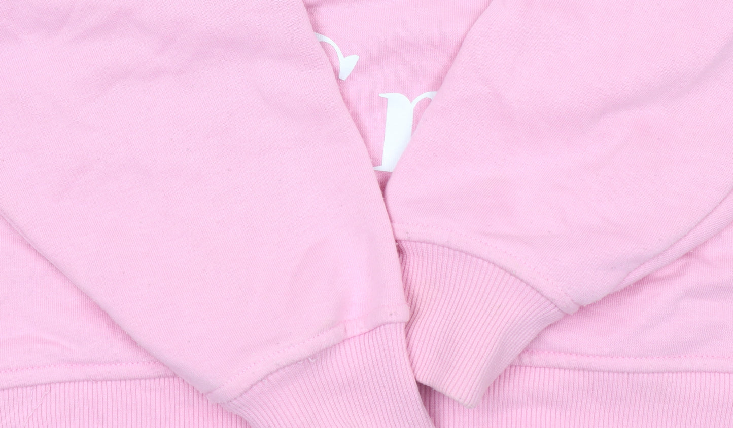 SmileyWorld Womens Pink Graphic Pullover Sweatshirt 2XS