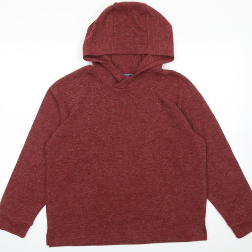 Regatta Women’s Red Hooded Pullover Jumper UK 12 Regular Fit