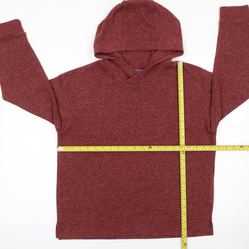 Regatta Women’s Red Hooded Pullover Jumper UK 12 Regular Fit