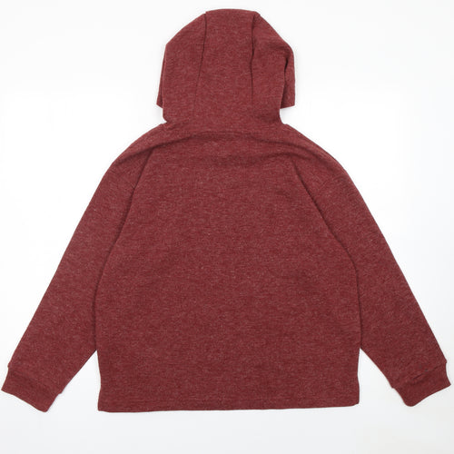 Regatta Women’s Red Hooded Pullover Jumper UK 12 Regular Fit