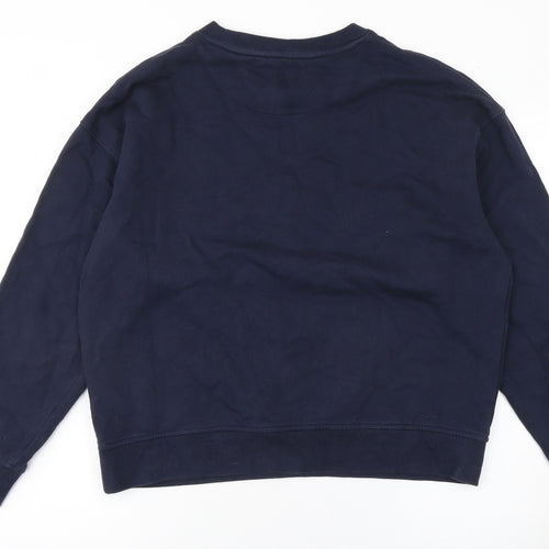 The Stronghold Men’s Navy Blue Pullover Sweatshirt Medium
