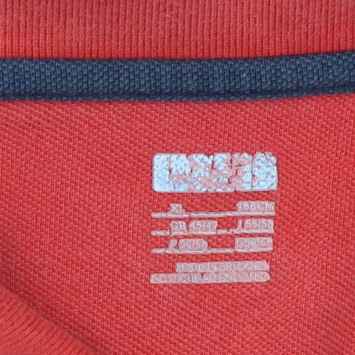 Nike Manchester United Red Cotton Polo Shirt Men's XL