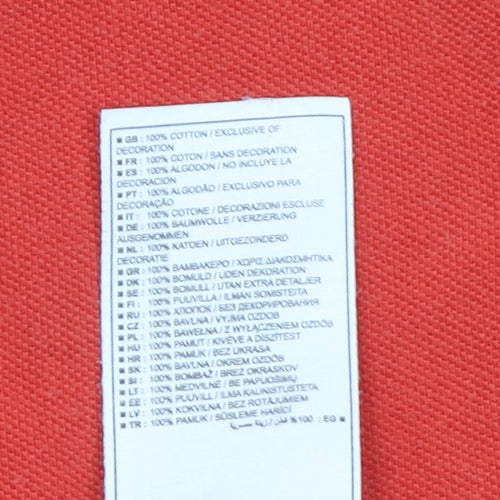 Nike Manchester United Red Cotton Polo Shirt Men's XL