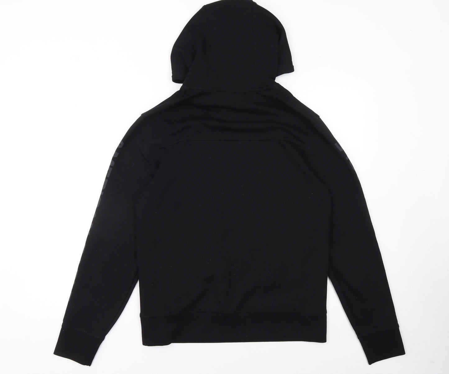 American Eagle Mens Black XS Pullover Hoodie with Logo Graphic