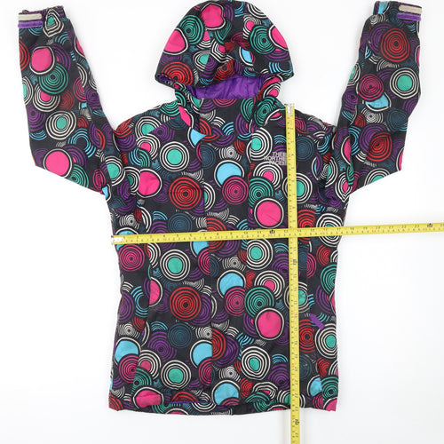 The North Face Girls Multicoloured 10-11 Years Hooded Puffer Jacket