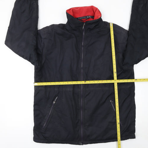 Jack Murphy Men's Black L Fleece Lined Waterproof Casual Jacket