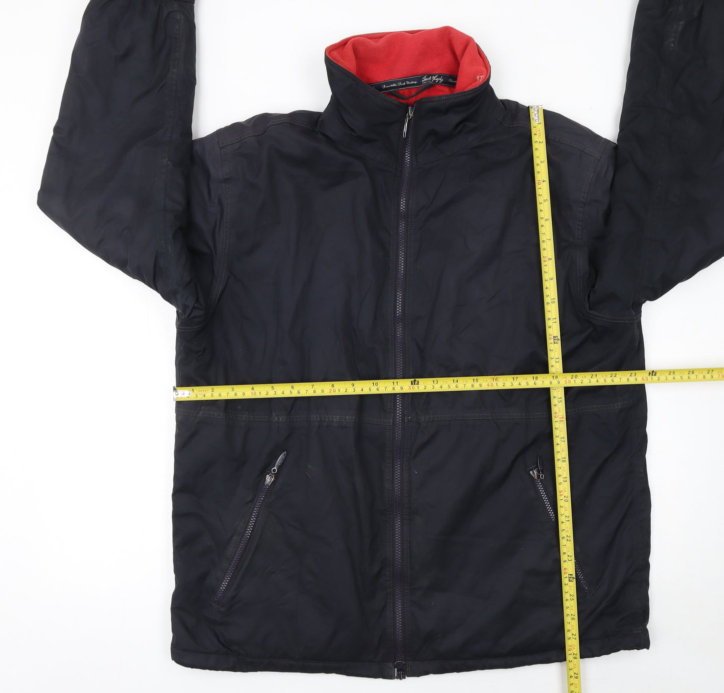 Jack Murphy Men's Black L Fleece Lined Waterproof Casual Jacket