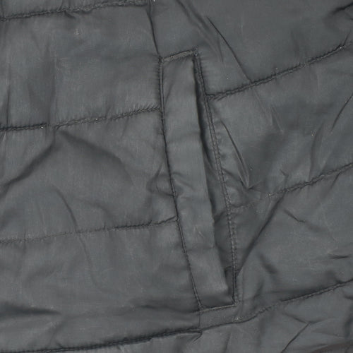 GAP Women's Black XL Puffer Jacket Water Resistant Lined