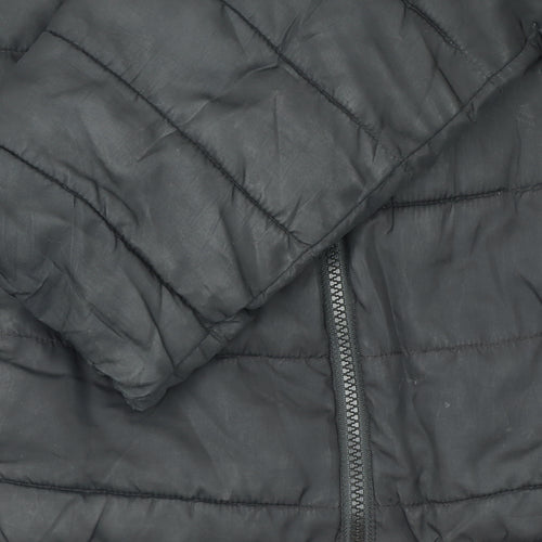 GAP Women's Black XL Puffer Jacket Water Resistant Lined