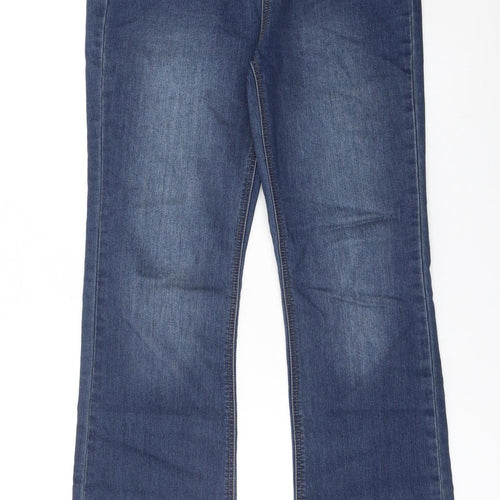 George Women's Blue Bootcut Regular Fit Denim Jeans Size 10