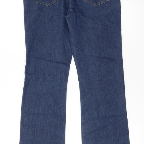 George Women's Blue Bootcut Regular Fit Denim Jeans Size 10