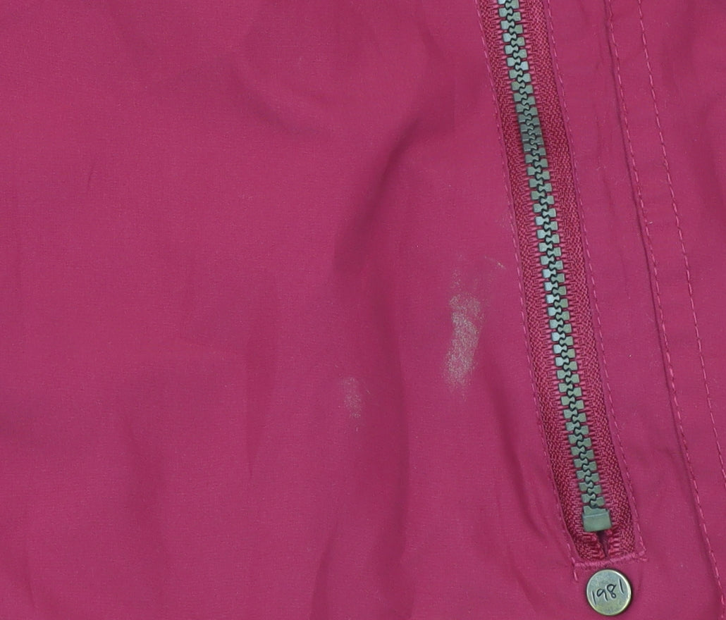 Regatta Women's Red Waterproof Hooded Parka Jacket UK 12