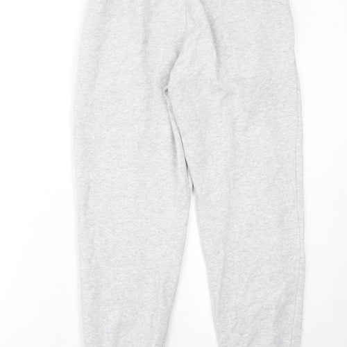 Puma Women's Grey XS Jogger Sweatpants with Elastic Waist