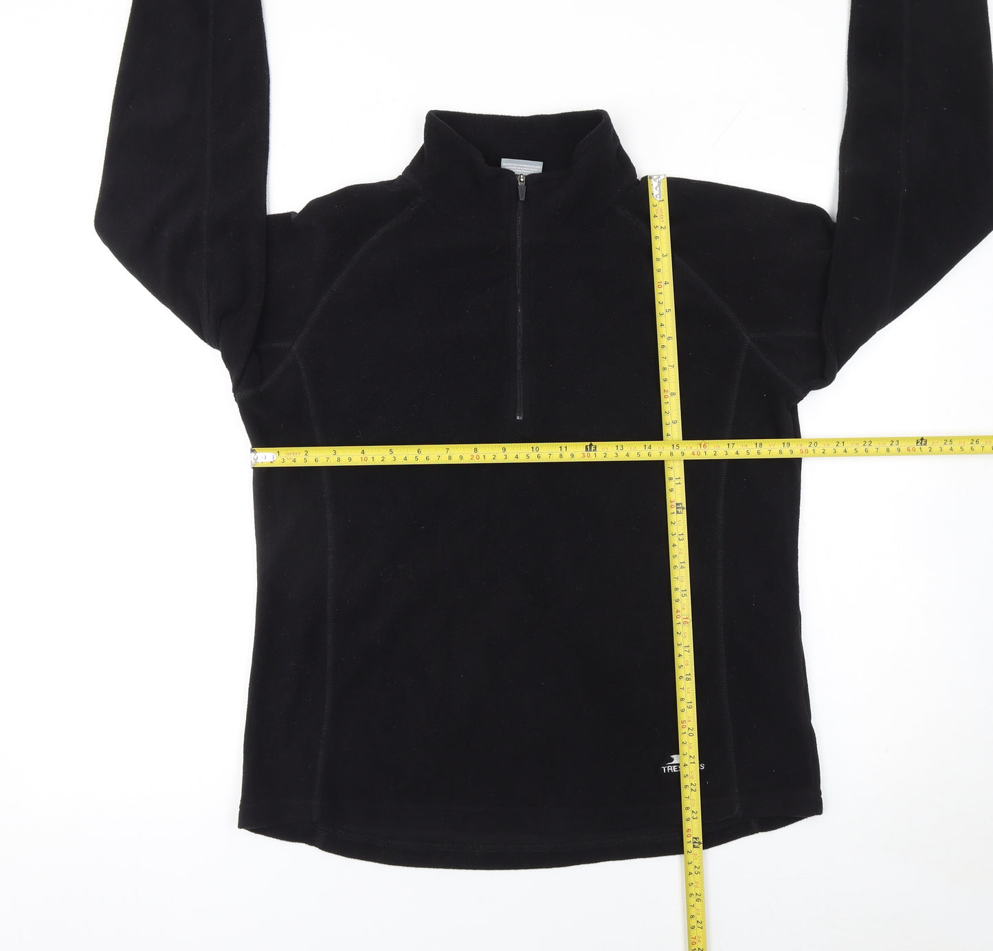 Trespass Women’s Black Fleece 1/2 Zip Pullover Sweatshirt XL UK16