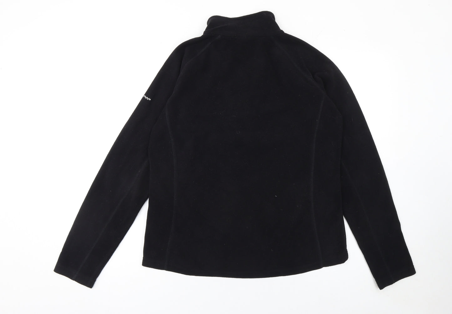 Trespass Women’s Black Fleece 1/2 Zip Pullover Sweatshirt XL UK16