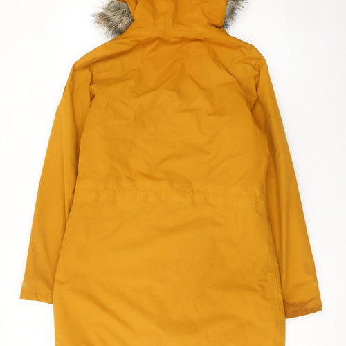 Regatta Great Outdoors Women’s Mustard Hooded Parka Coat UK 10