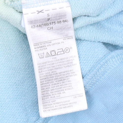 GAP Women’s Multicoloured Pullover Sweatshirt Small Ombre Cotton Blend